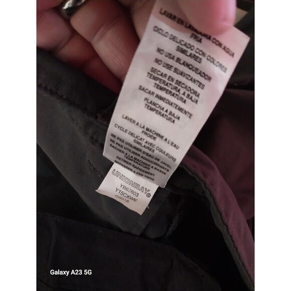 UB Tech Mens Cargo Utility Pants Size 38x34 Classic Fit Lot Of 2 Gorpcore Hiking - Picture 8 of 10